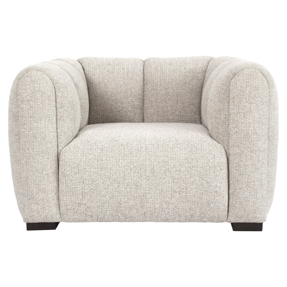 Fauteuil lounge Novaro natural fancy