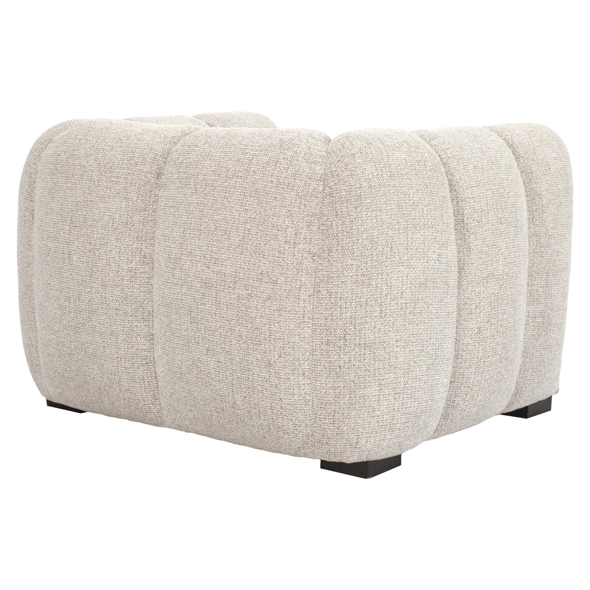 Fauteuil lounge Novaro natural fancy