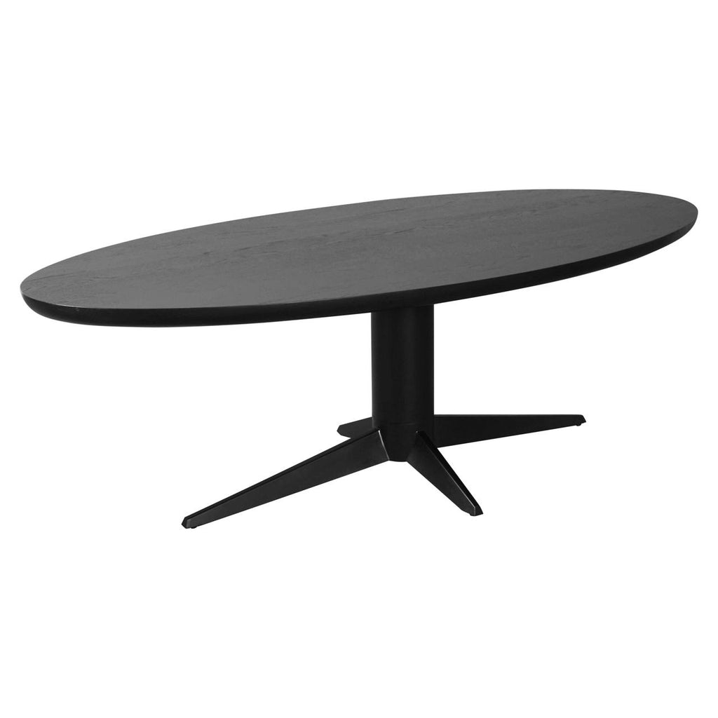 Table à manger Rayford black oval 230