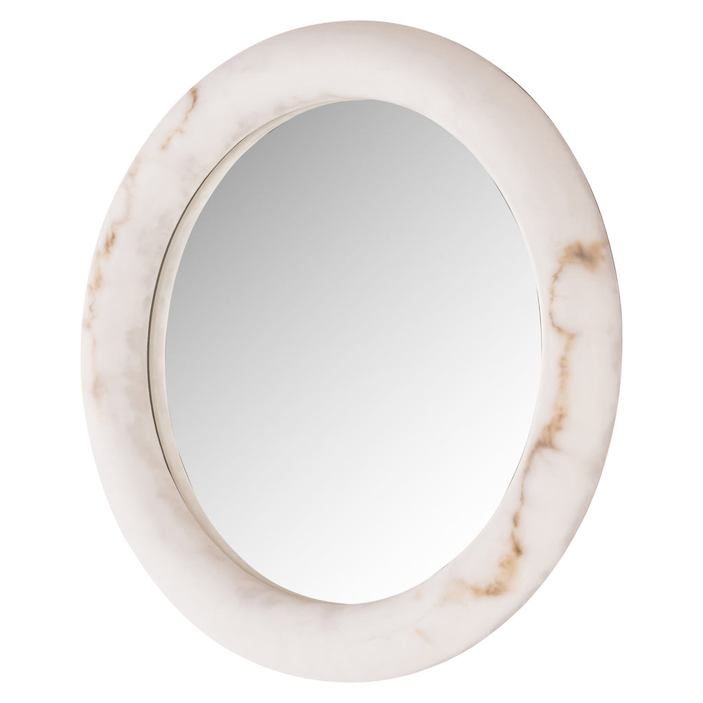 Applique murale Oravelle white mirror 60Ø