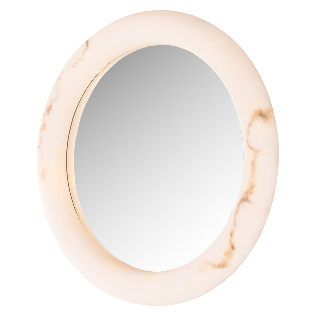 Applique murale Oravelle white mirror 60Ø