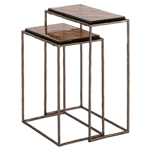 Table d'appoint Villano bronze (Set of 2)