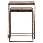 Table d'appoint Villano bronze (Set of 2)
