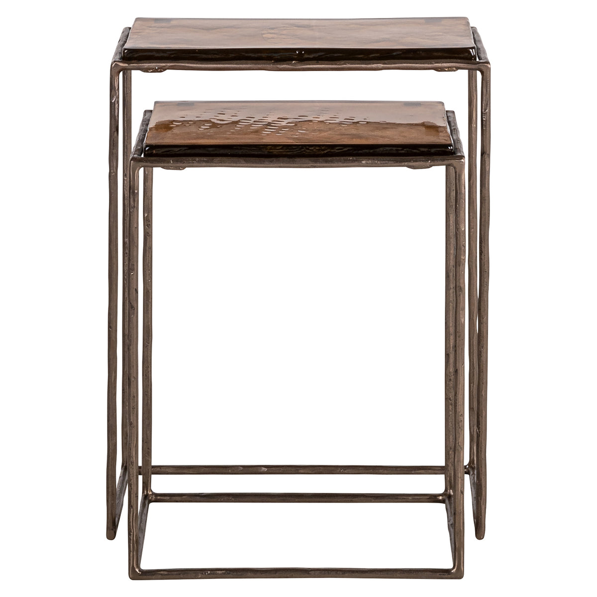 Table d'appoint Villano bronze (Set of 2)