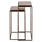 Table d'appoint Villano bronze (Set of 2)