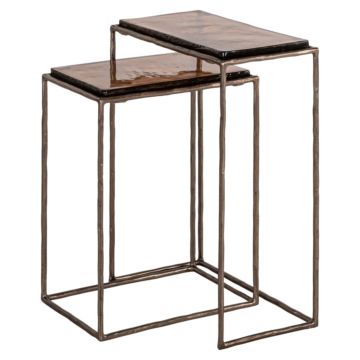 Table d'appoint Villano bronze (Set of 2)