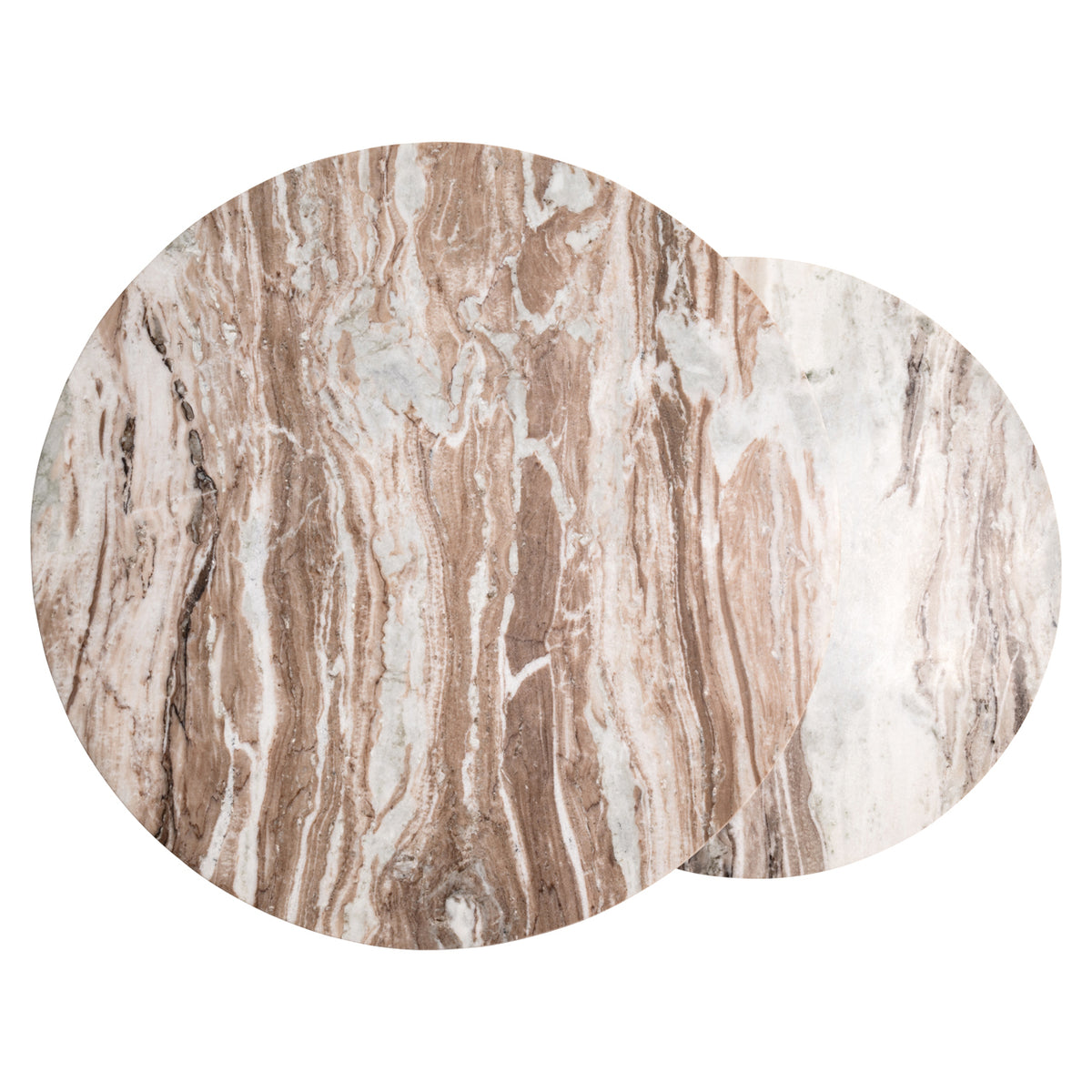 Table basse Bottega Blush beige (Set of 2)