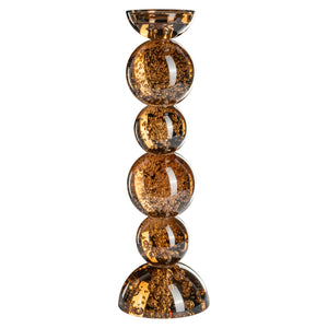 Porte-bougie Jolita brown large