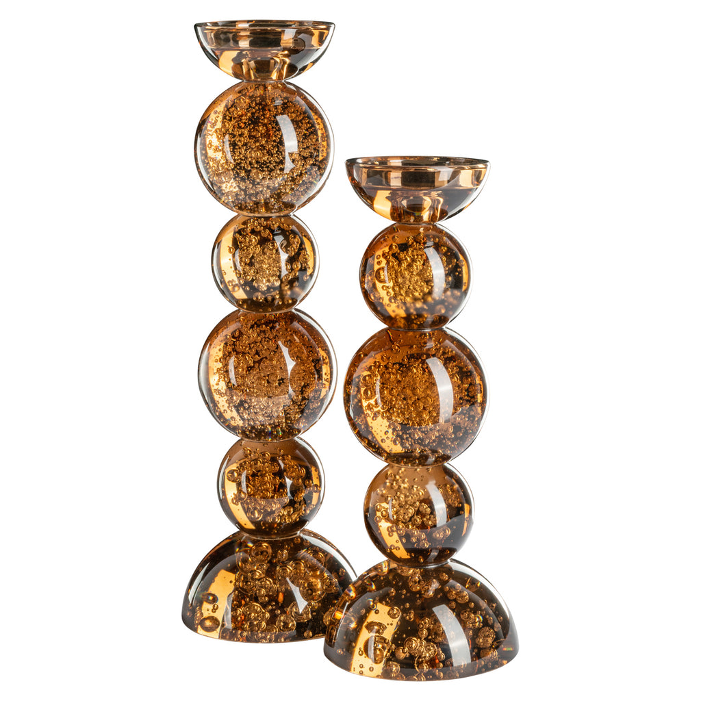 Porte-bougie Jolita brown large