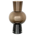 Vase Liora brown large