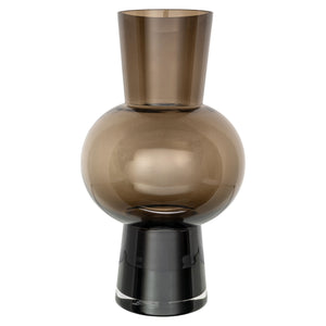 Vase Liora brown large