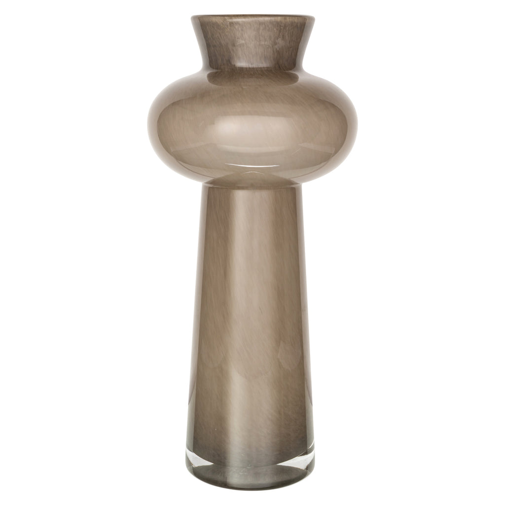 Vase Lunor taupe large