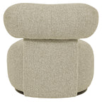 Fauteuil lounge Kaya cayenne brown swivel