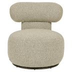 Fauteuil lounge Kaya cayenne brown swivel