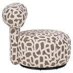 Fauteuil lounge Kaya weave brown