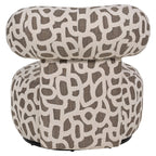 Fauteuil lounge Kaya weave brown