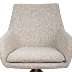Chaise de salle à manger Lisonne cayenne brown swivel fire retardant