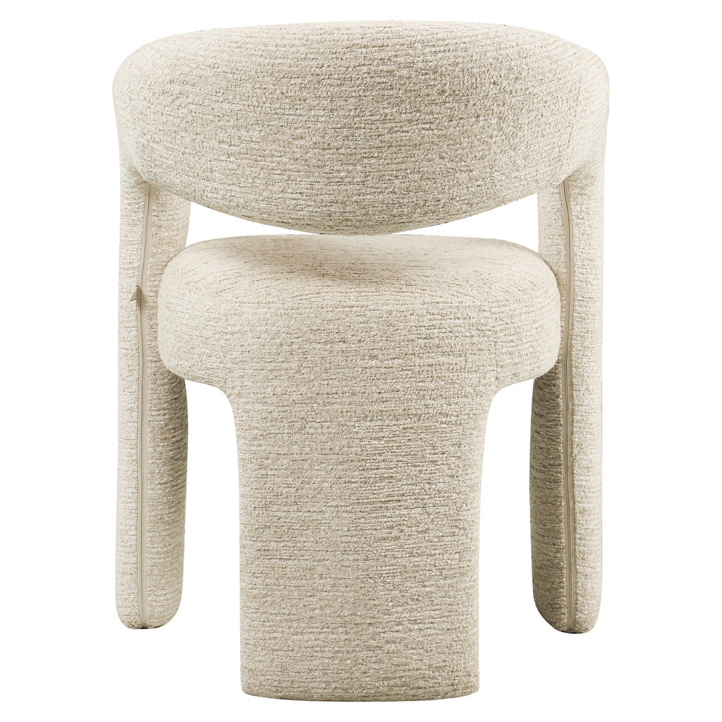 Chaise de salle à manger Soho natural linear fire retardant
