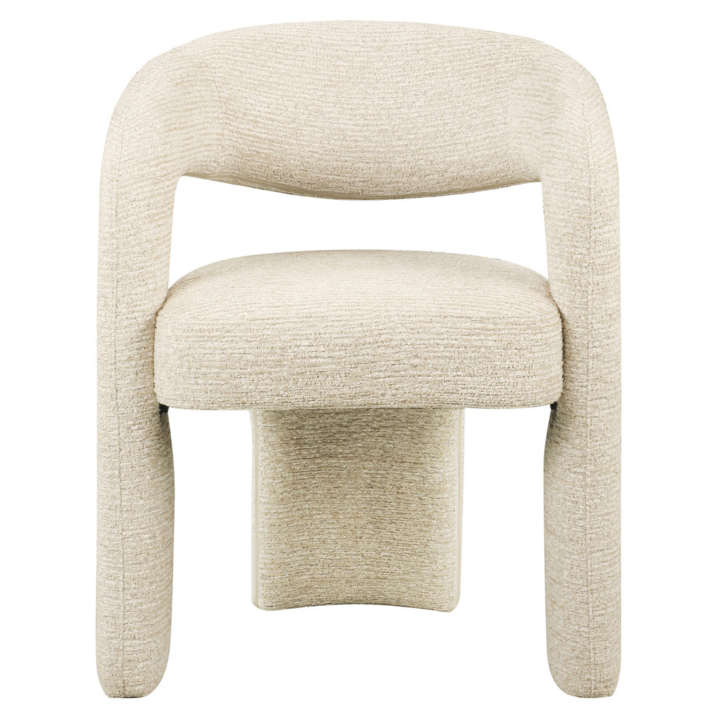 Chaise de salle à manger Soho natural linear fire retardant