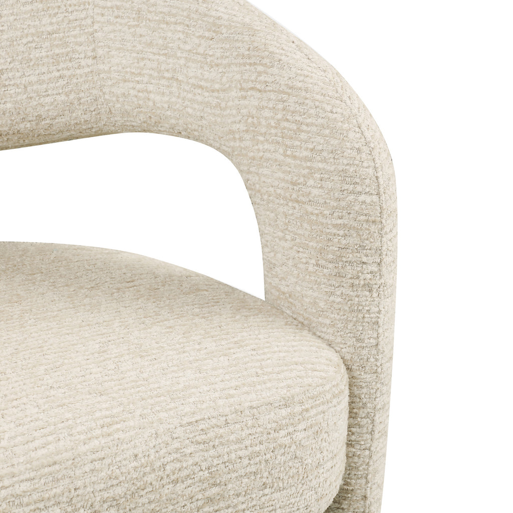 Chaise de salle à manger Soho natural linear fire retardant