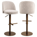 Tabouret de bar Vesper mocca fancy swivel