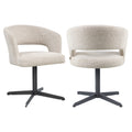 Chaise de salle à manger Blanca natural fancy fire retardant