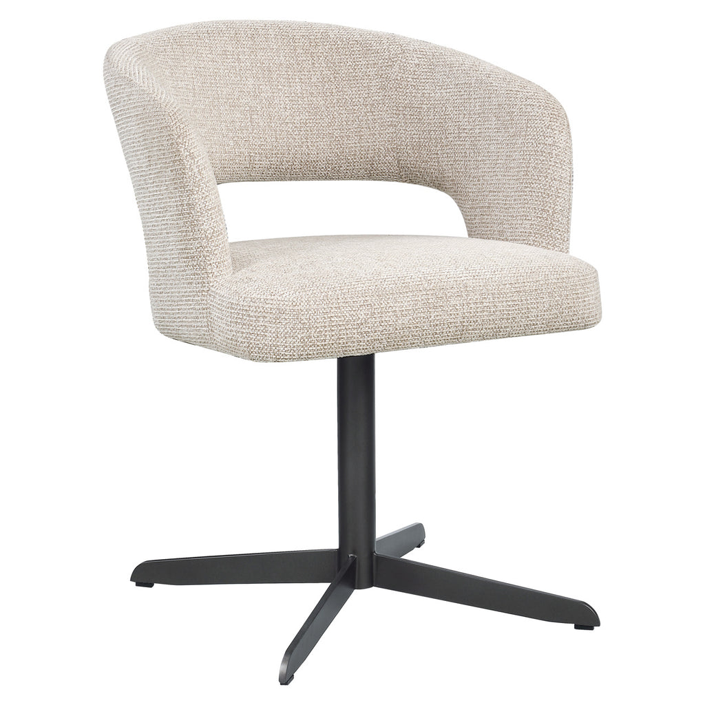 Chaise de salle à manger Blanca natural fancy fire retardant