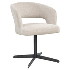 Chaise de salle à manger Blanca natural fancy fire retardant