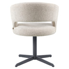 Chaise de salle à manger Blanca natural fancy fire retardant