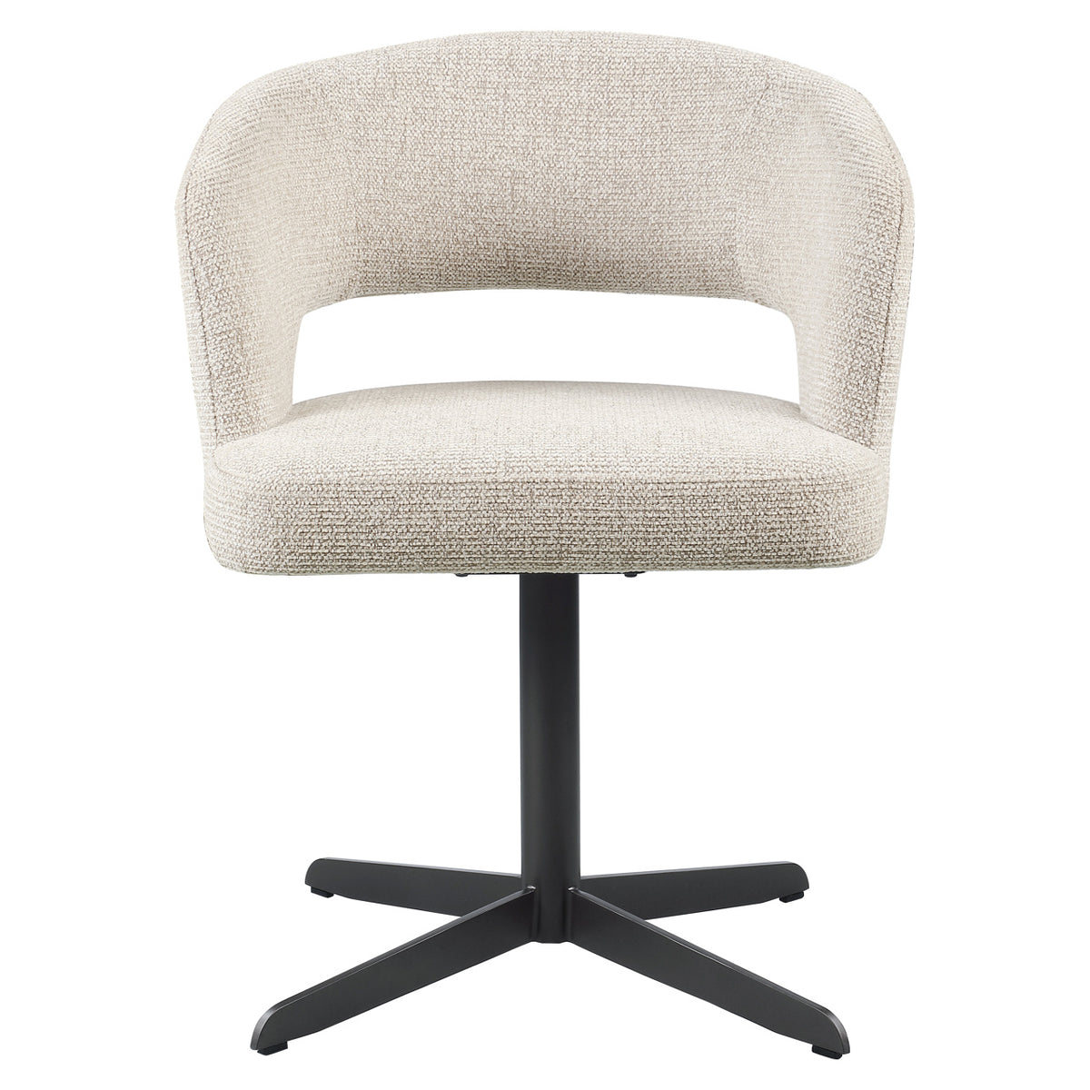 Chaise de salle à manger Blanca natural fancy fire retardant