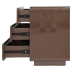 Table de chevet Demy Chestnut