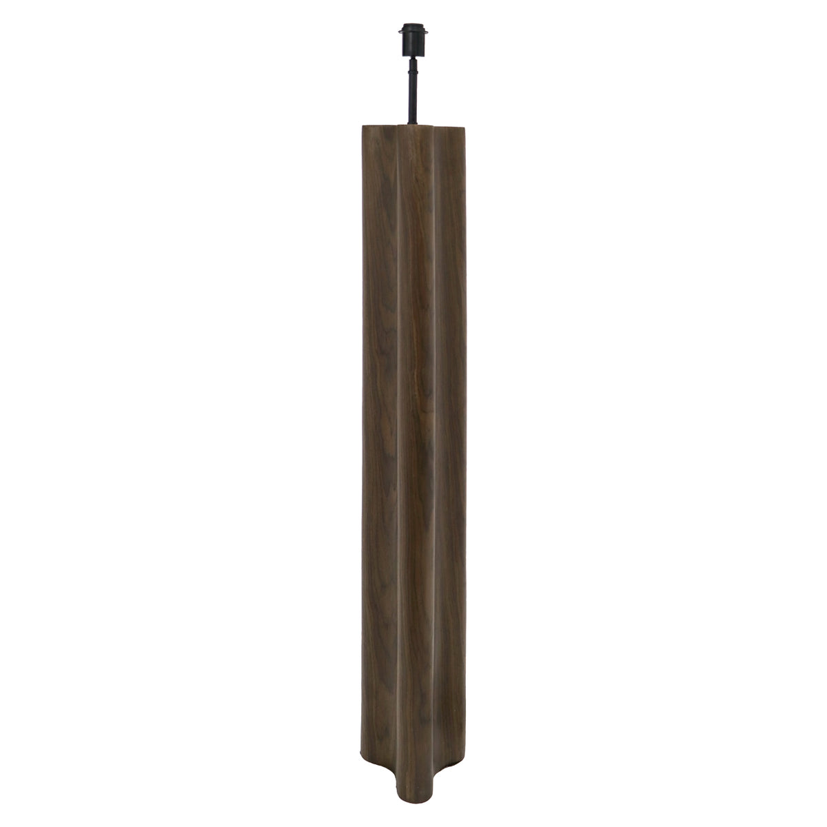 Lampe sur pied Jamy walnut