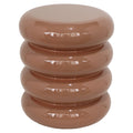 Table d'appoint Indie mocha mousse