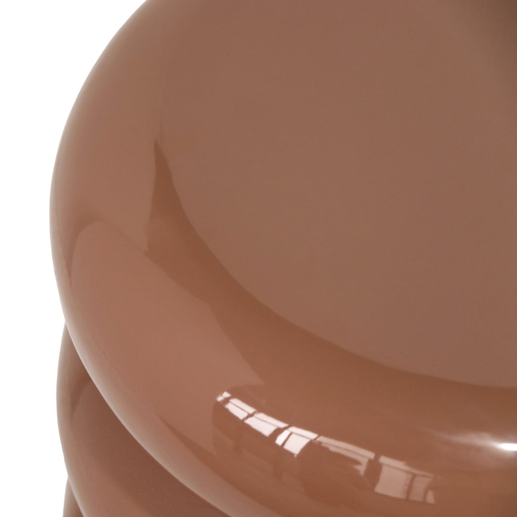 Table d'appoint Indie mocha mousse