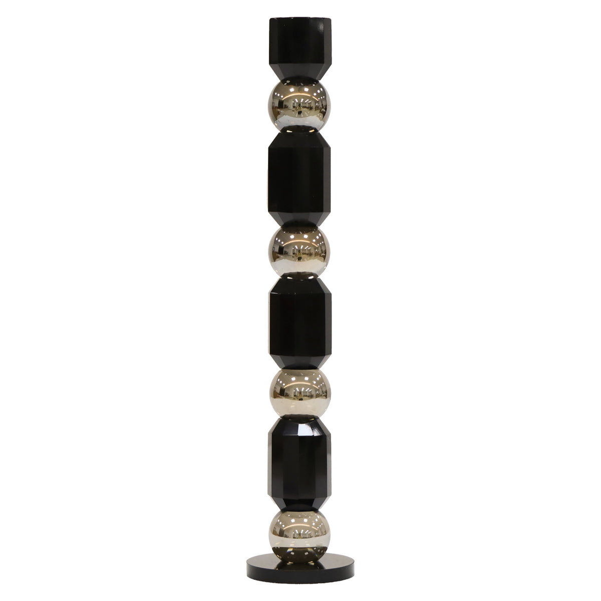 Porte-bougie Jessy black large
