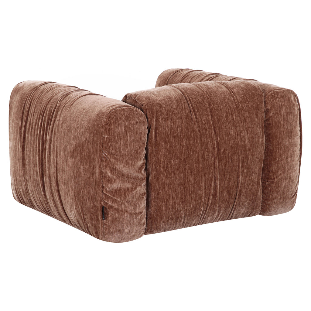 Fauteuil lounge Monty be straight coffee