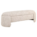 Banc Cupid beige angora with storage
