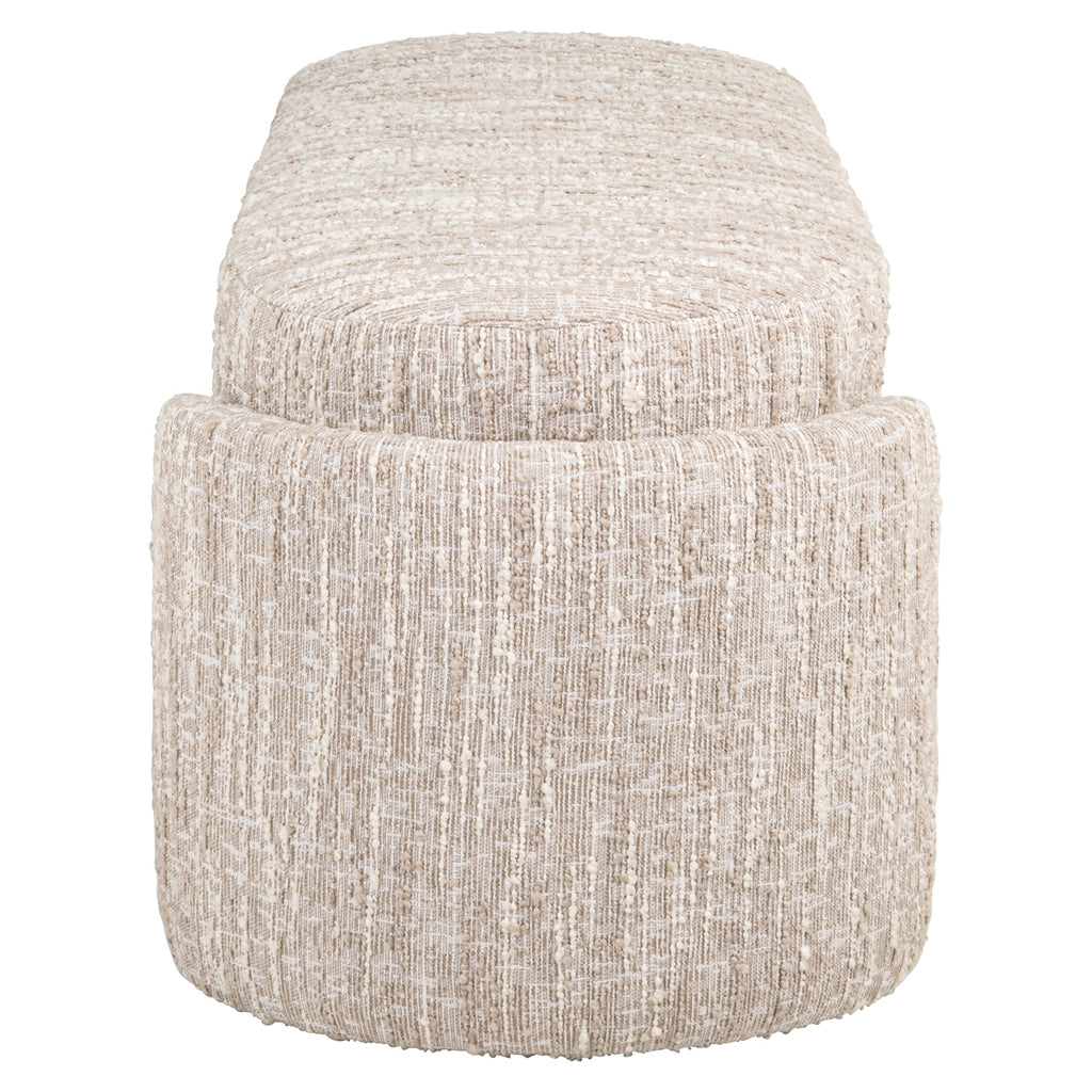 Banc Cupid beige angora with storage