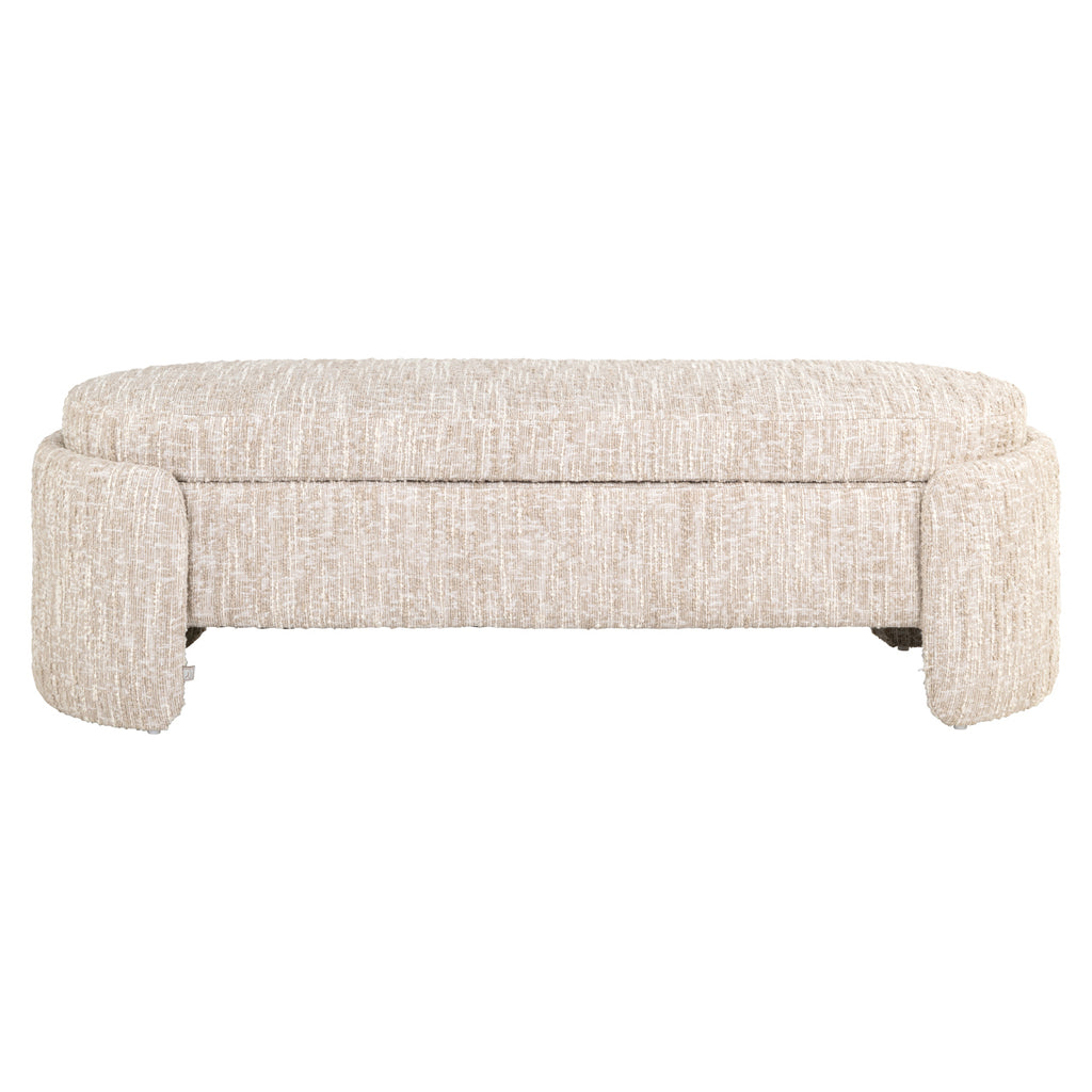 Banc Cupid beige angora with storage