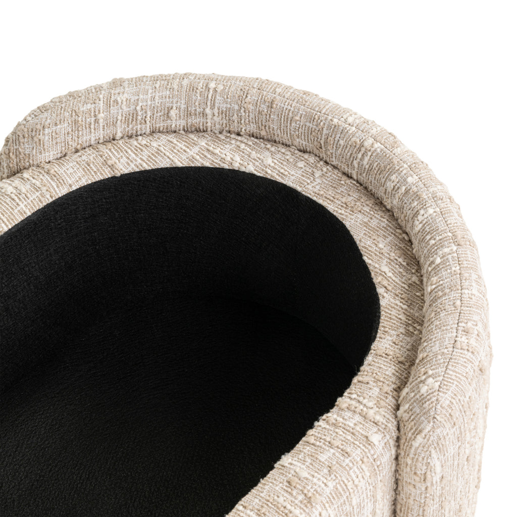 Banc Cupid beige angora with storage