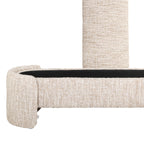Banc Cupid beige angora with storage