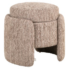 Pouf & repose-pieds Cupid mocca linear with storage