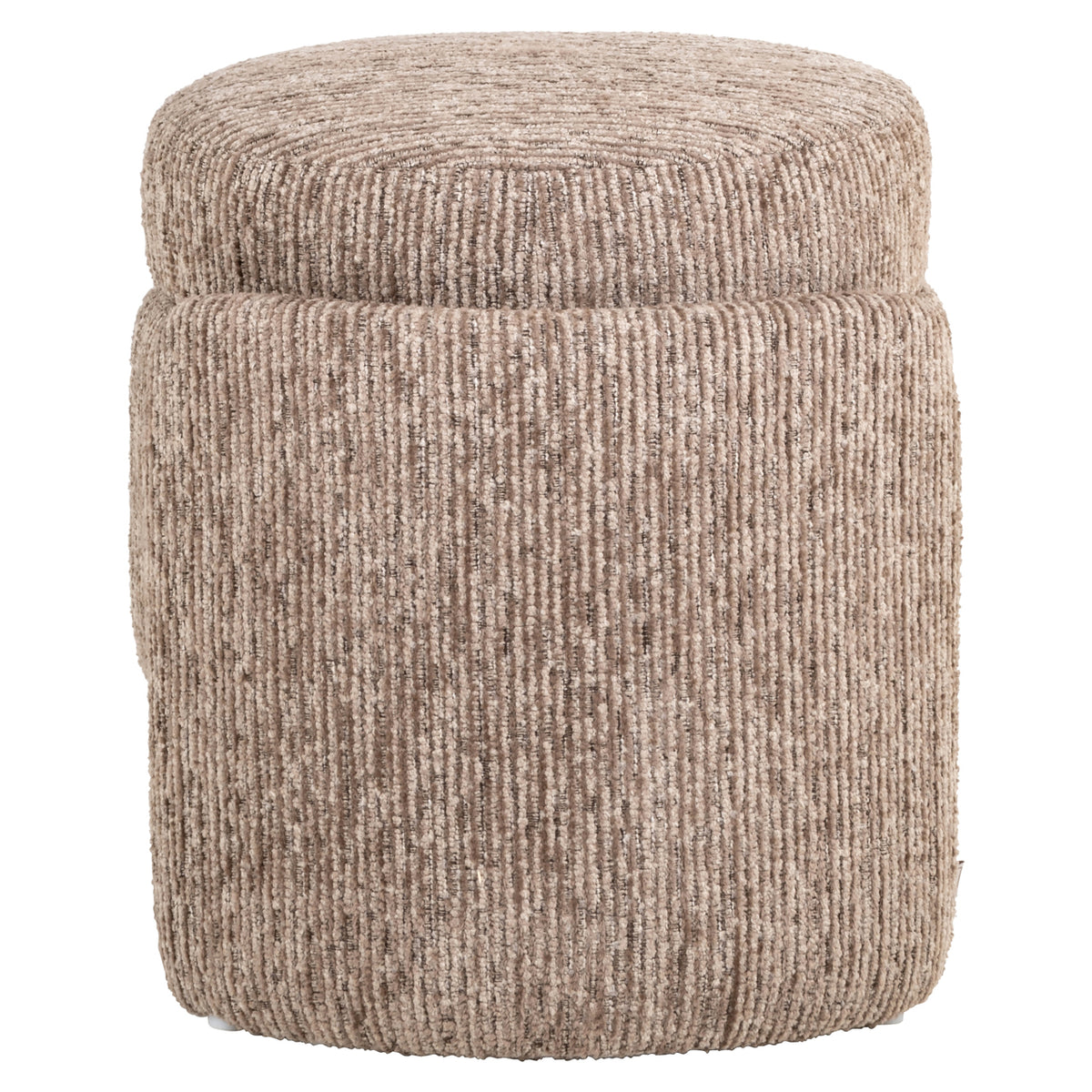 Pouf & repose-pieds Cupid mocca linear with storage