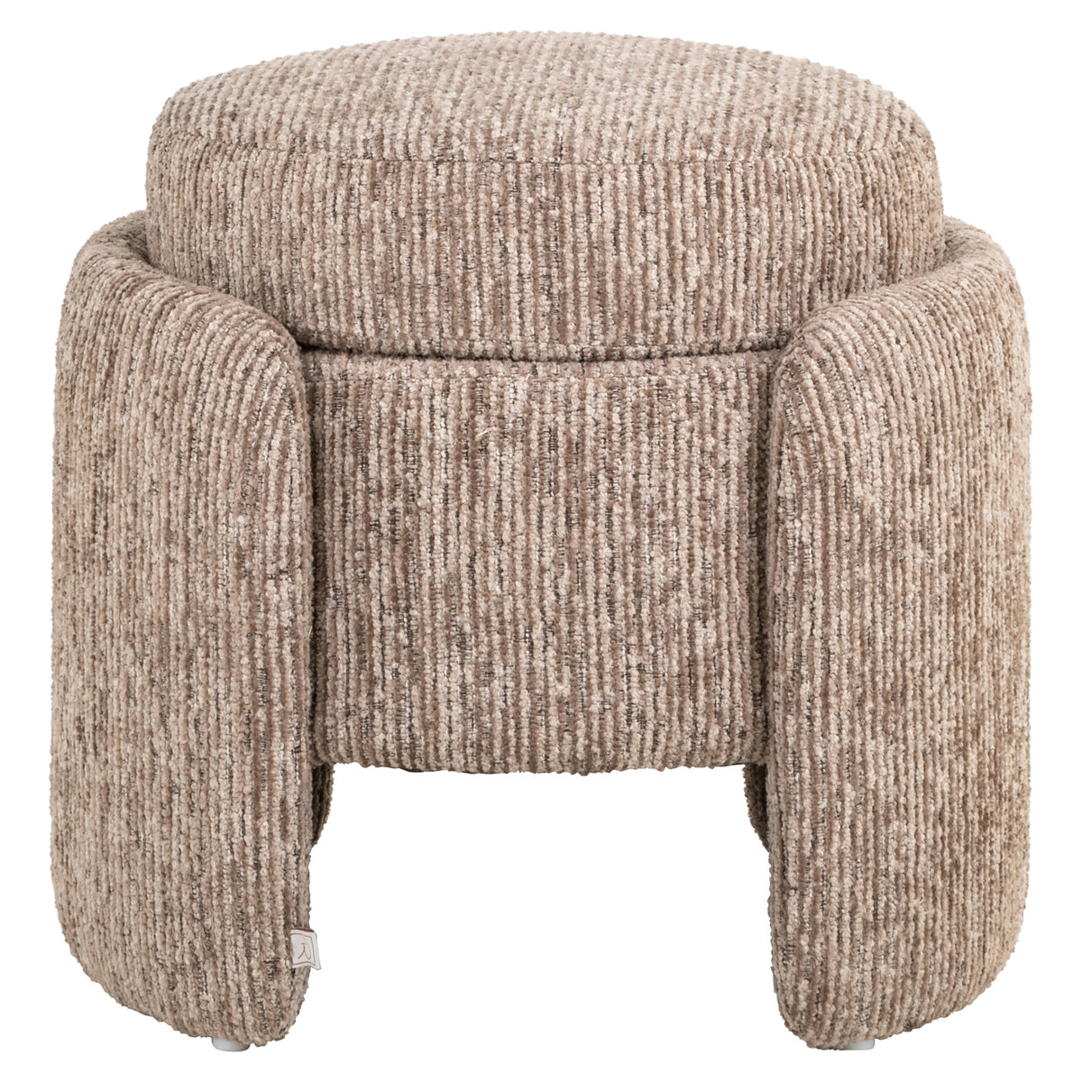 Pouf & repose-pieds Cupid mocca linear with storage