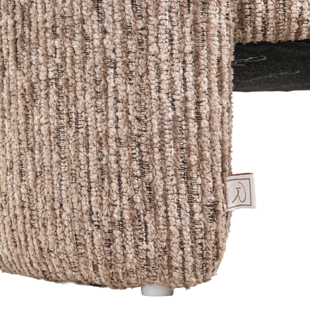 Pouf & repose-pieds Cupid mocca linear with storage