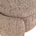 Pouf & repose-pieds Cupid mocca linear with storage