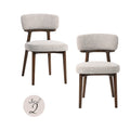 Chaise de salle à manger Basker natural fancy fire retardant (Set of 2)