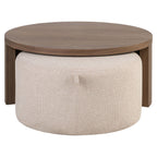 Table basse Windsor walnut lodge desert fire retardant (Set of 2)