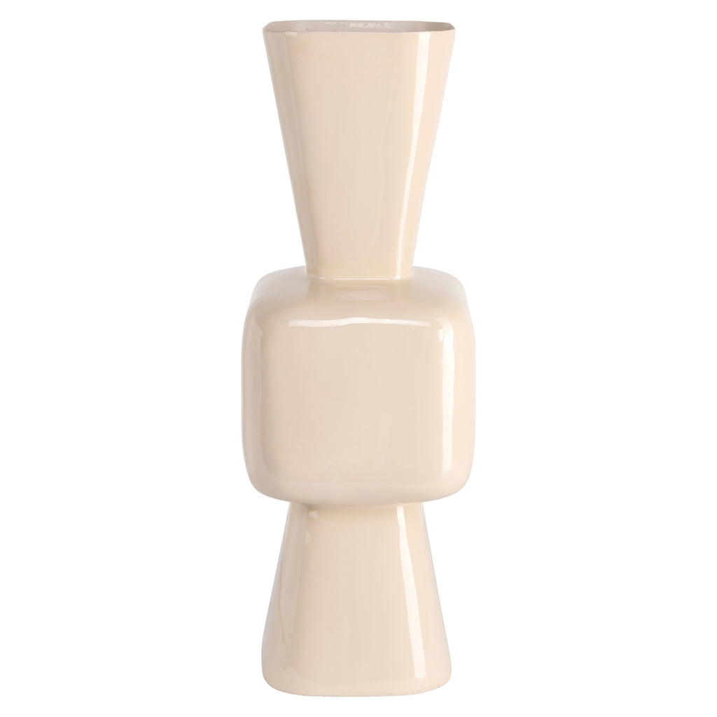 Vase Brooks tapioca