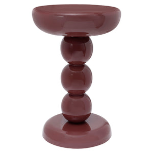 Table d'appoint Reid burgundy